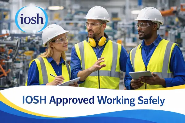 IOSH-Approved-Working-Safely Goldcross deliver the IOSH approved working safely course